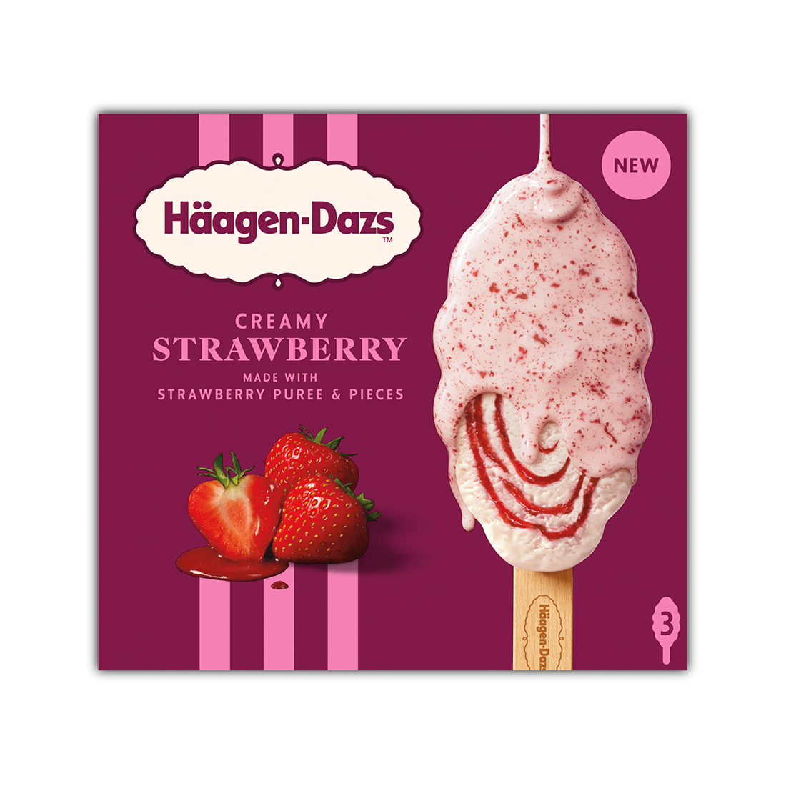 Creamy Strawberry Cream Multipack